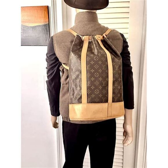 LOUIS VUITTON Randonee PM shoulder bag in monogram coated canvas gc258 - Picture 3 of 3